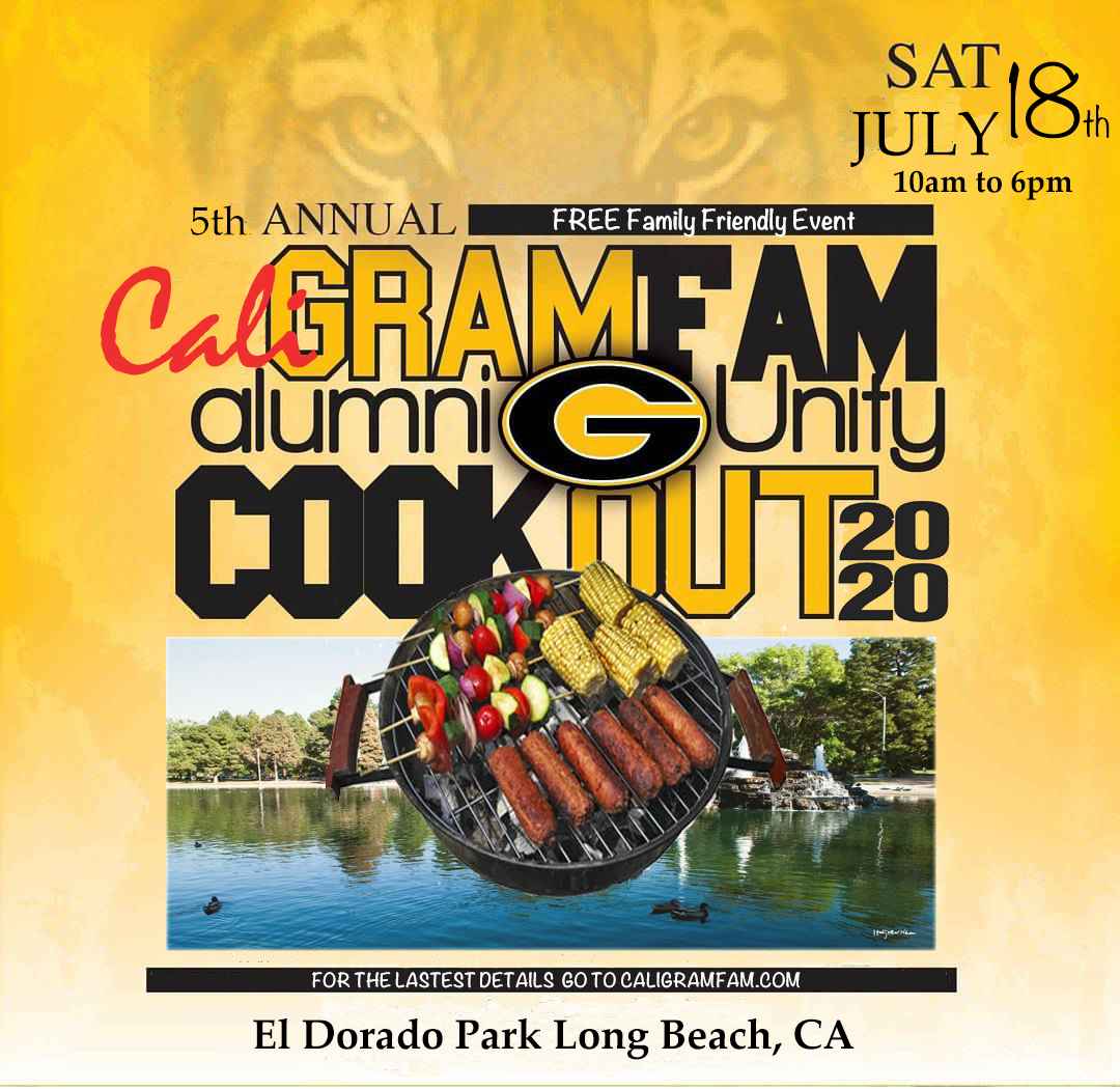 5th Annual Cali GramFam Alumni Unity Cookout